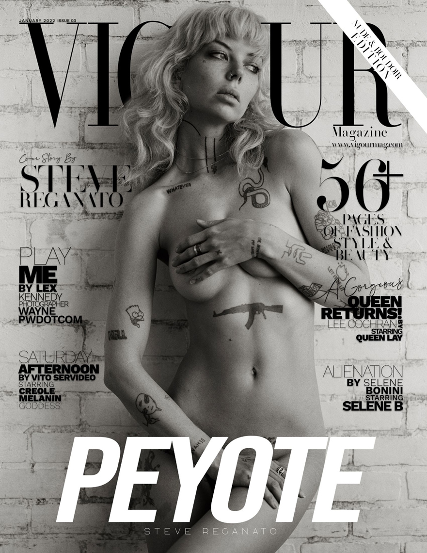 Peyote Vigour Magazine Jan. 22Cover